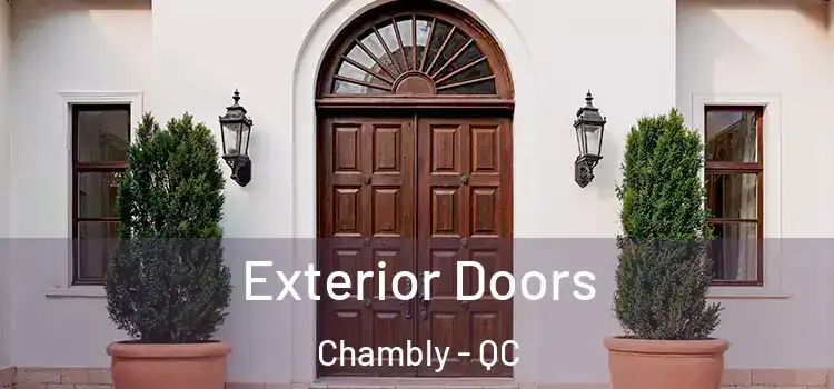  Exterior Doors Chambly - QC