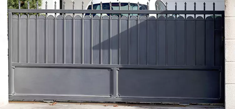 Metal Driveway Gate Installation Chambly